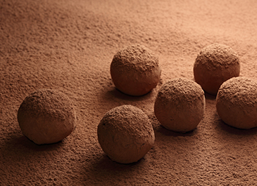 DōMatcha Dusted Dark Chocolate Truffles with Manuka Honey